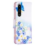 Custodia per telefono in pelle modello disegno, For Sony Xperia 1 III, For Sony Xperia 5 III, For Sony Xperia 10 III