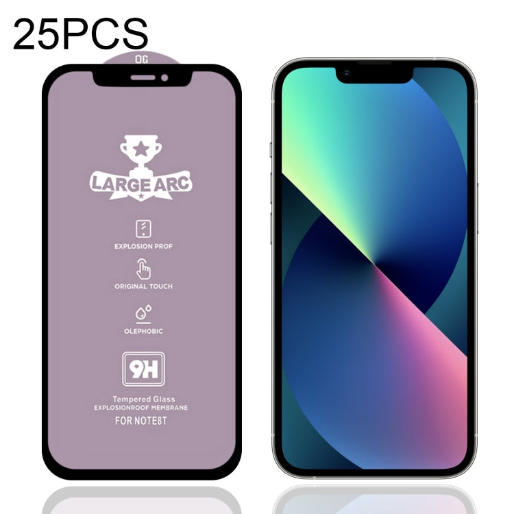 Pellicola vetro temperato 9H per iPhone 13 e 14