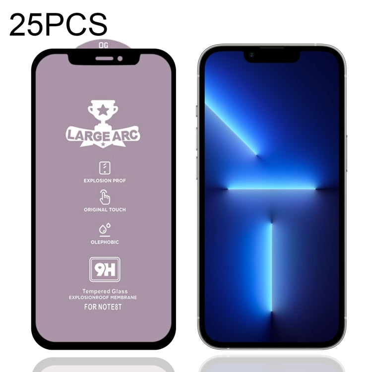 Pellicola vetro temperato 9H per iPhone 13 e 14