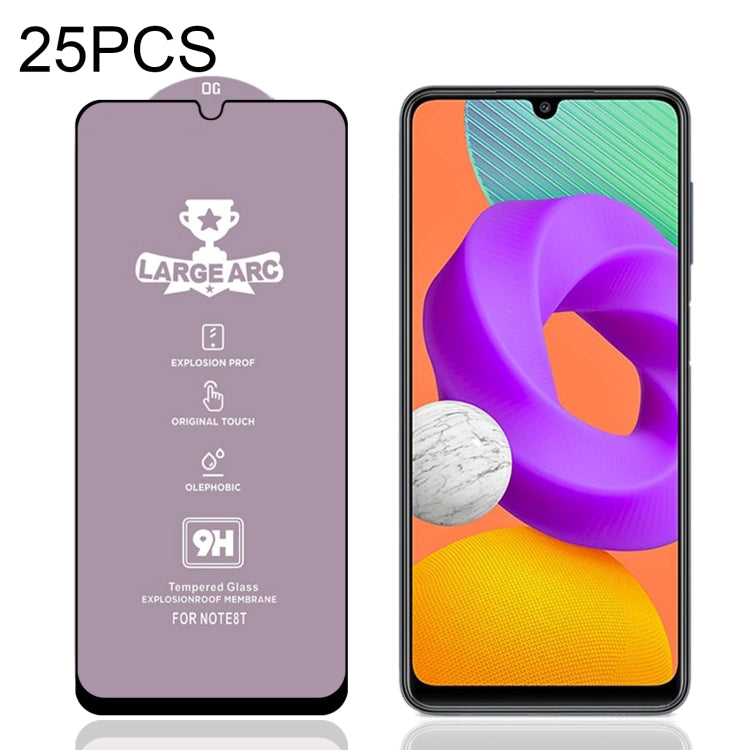 25 pellicole in vetro temperato allumina HD 9H HD, For Samsung Galaxy M22 4G(25 PCS), For Samsung Galaxy M32 4G(25 PCS), For Samsung Galaxy M32 5G(25 PCS), For Samsung Galaxy M41(25 PCS), For Samsung Galaxy M51(25 PCS), For Samsung Galaxy M42 5G(25 PCS...