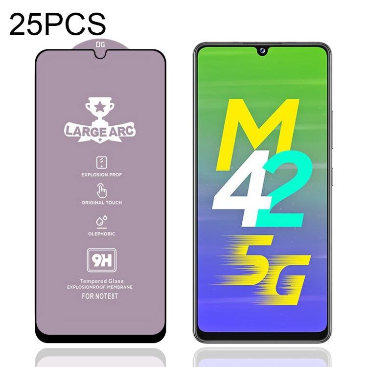 25 pellicole in vetro temperato allumina HD 9H HD, For Samsung Galaxy M22 4G(25 PCS), For Samsung Galaxy M32 4G(25 PCS), For Samsung Galaxy M32 5G(25 PCS), For Samsung Galaxy M41(25 PCS), For Samsung Galaxy M51(25 PCS), For Samsung Galaxy M42 5G(25 PCS...