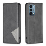 Custodia per telefono in pelle magnetica invisibile prismatica, For OnePlus Nord N200 5G, For OPPO Find X5 Pro, For OPPO Reno7 5G Global, For Infinix Zero X Neo