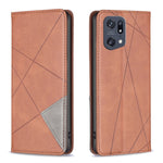 Custodia per telefono in pelle magnetica invisibile prismatica, For OnePlus Nord N200 5G, For OPPO Find X5 Pro, For OPPO Reno7 5G Global, For Infinix Zero X Neo