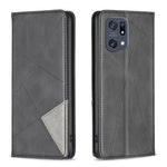Custodia per telefono in pelle magnetica invisibile prismatica, For OnePlus Nord N200 5G, For OPPO Find X5 Pro, For OPPO Reno7 5G Global, For Infinix Zero X Neo