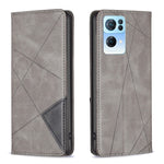 Custodia per telefono in pelle magnetica invisibile prismatica, For OnePlus Nord N200 5G, For OPPO Find X5 Pro, For OPPO Reno7 5G Global, For Infinix Zero X Neo