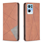Custodia per telefono in pelle magnetica invisibile prismatica, For OnePlus Nord N200 5G, For OPPO Find X5 Pro, For OPPO Reno7 5G Global, For Infinix Zero X Neo