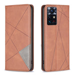 Custodia per telefono in pelle magnetica invisibile prismatica, For OnePlus Nord N200 5G, For OPPO Find X5 Pro, For OPPO Reno7 5G Global, For Infinix Zero X Neo
