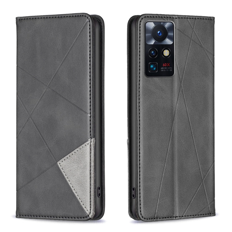 Custodia per telefono in pelle magnetica invisibile prismatica, For OnePlus Nord N200 5G, For OPPO Find X5 Pro, For OPPO Reno7 5G Global, For Infinix Zero X Neo