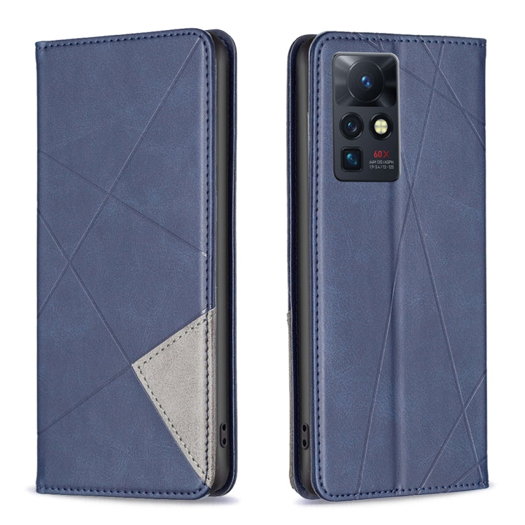 Custodia per telefono in pelle magnetica invisibile prismatica, For Infinix Zero X / X Pro