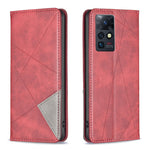 Custodia per telefono in pelle magnetica invisibile prismatica, For Infinix Zero X / X Pro