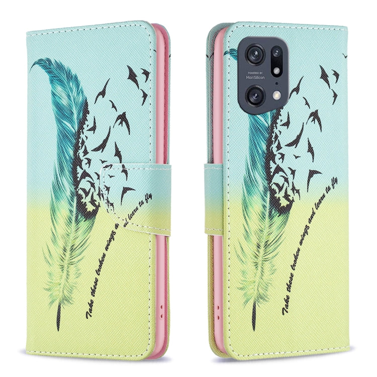 Custodia per telefono in pelle modello disegno, For OnePlus Nord N200 5G, For OPPO Find X5 Pro, For OPPO Reno7 5G Global