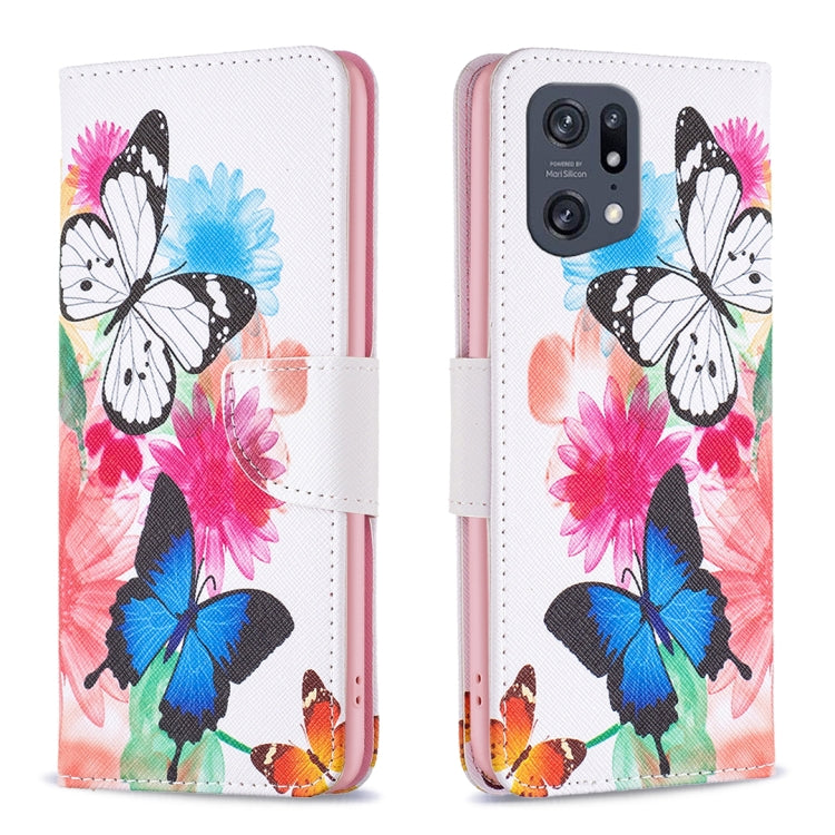 Custodia per telefono in pelle modello disegno, For OnePlus Nord N200 5G, For OPPO Find X5 Pro, For OPPO Reno7 5G Global