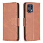 Custodia per telefono in pelle con trama in pelle di agnello, For OnePlus Nord N200 5G, For OPPO Find X5 Pro, For OPPO Reno7 5G Global, For Infinix Zero X Neo