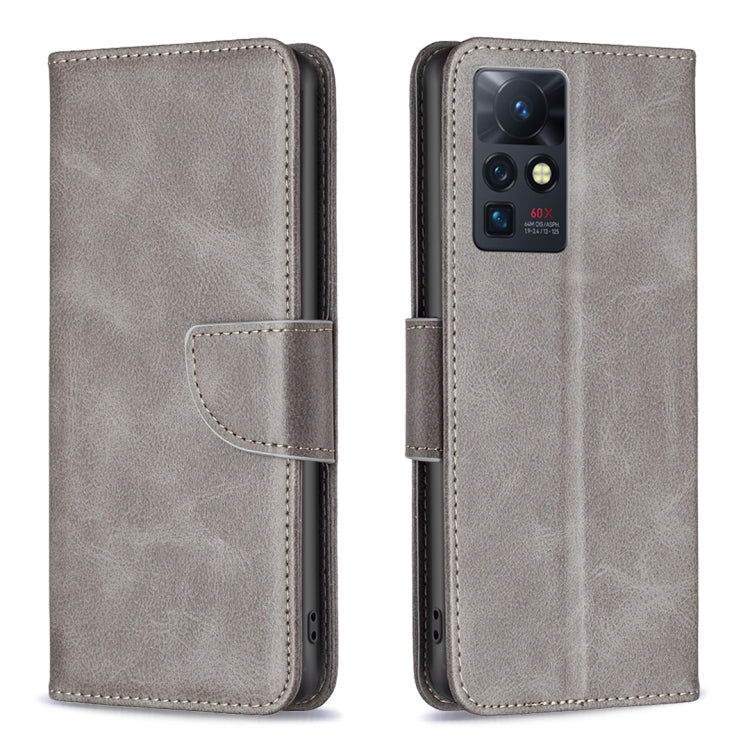 Custodia per telefono in pelle con trama in pelle di agnello, For Infinix Zero X / X Pro