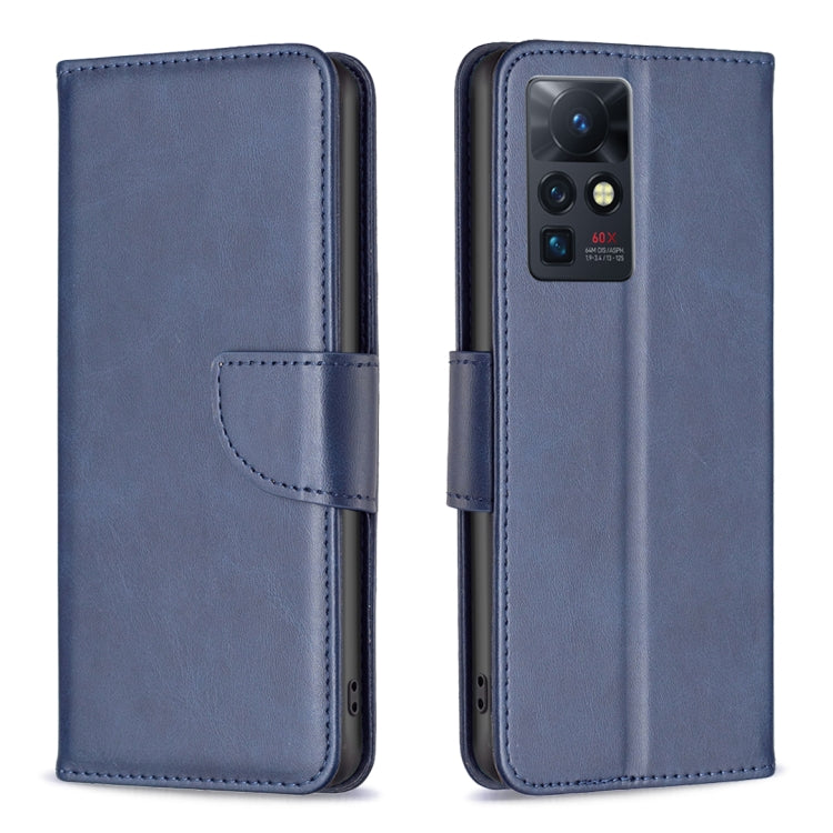 Custodia per telefono in pelle con trama in pelle di agnello, For Infinix Zero X / X Pro