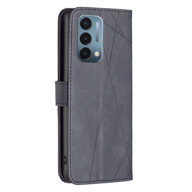 BF05 Custodia per telefono in pelle con struttura a rombo con fibbia magnetica, For OnePlus Nord N200 5G, For OPPO Find X5 Pro, For OPPO Reno7 5G Global, For Infinix Zero X Neo