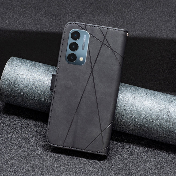 BF05 Custodia per telefono in pelle con struttura a rombo con fibbia magnetica, For OnePlus Nord N200 5G, For OPPO Find X5 Pro, For OPPO Reno7 5G Global, For Infinix Zero X Neo
