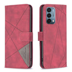 BF05 Custodia per telefono in pelle con struttura a rombo con fibbia magnetica, For OnePlus Nord N200 5G, For OPPO Find X5 Pro, For OPPO Reno7 5G Global, For Infinix Zero X Neo