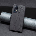 BF05 Custodia per telefono in pelle con struttura a rombo con fibbia magnetica, For Infinix Zero X / X Pro