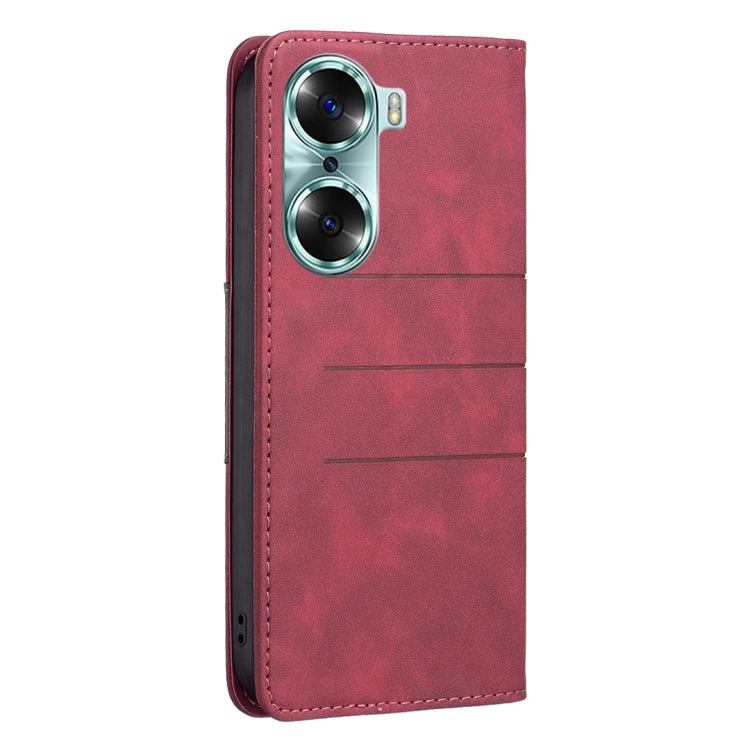 Custodia per telefono in pelle con giunzione magnetica, For Honor 60, For Honor 60 Pro