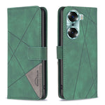 Custodia per cellulare in pelle a vibrazione orizzontale con fibbia magnetica a rombo, For Honor 60, For Honor 60 Pro