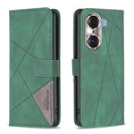 Custodia per cellulare in pelle a vibrazione orizzontale con fibbia magnetica a rombo, For Honor 60, For Honor 60 Pro