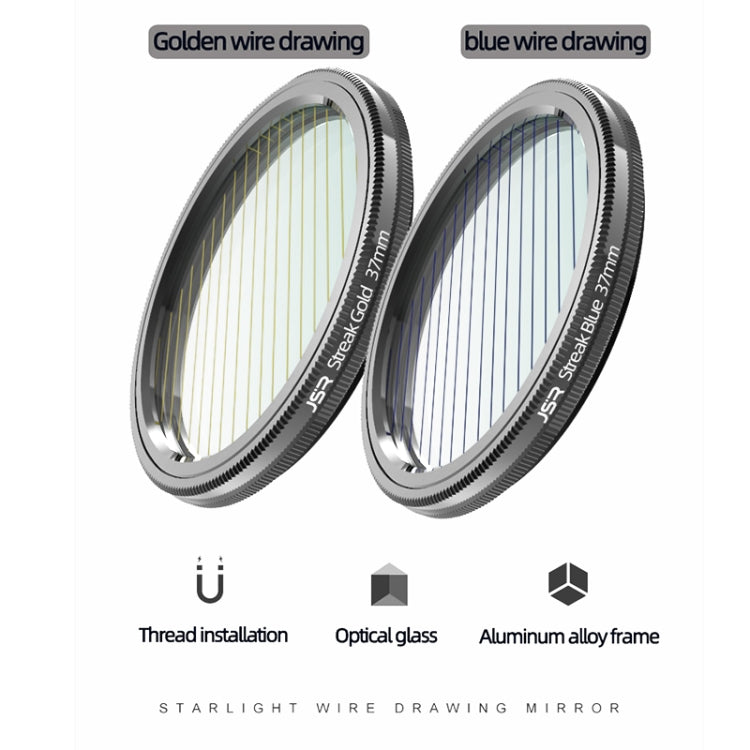 JSR Starlight Drawing Filtro per obiettivo della fotocamera, 37mm, 43mm, 46mm, 49mm, 52mm, 55mm, 58mm, 62mm, 67mm, 72mm, 77mm, 82mm