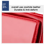 3506 Oil Wax Vintage Texture RFID Anti-Smagnetizzazione Portafoglio da donna