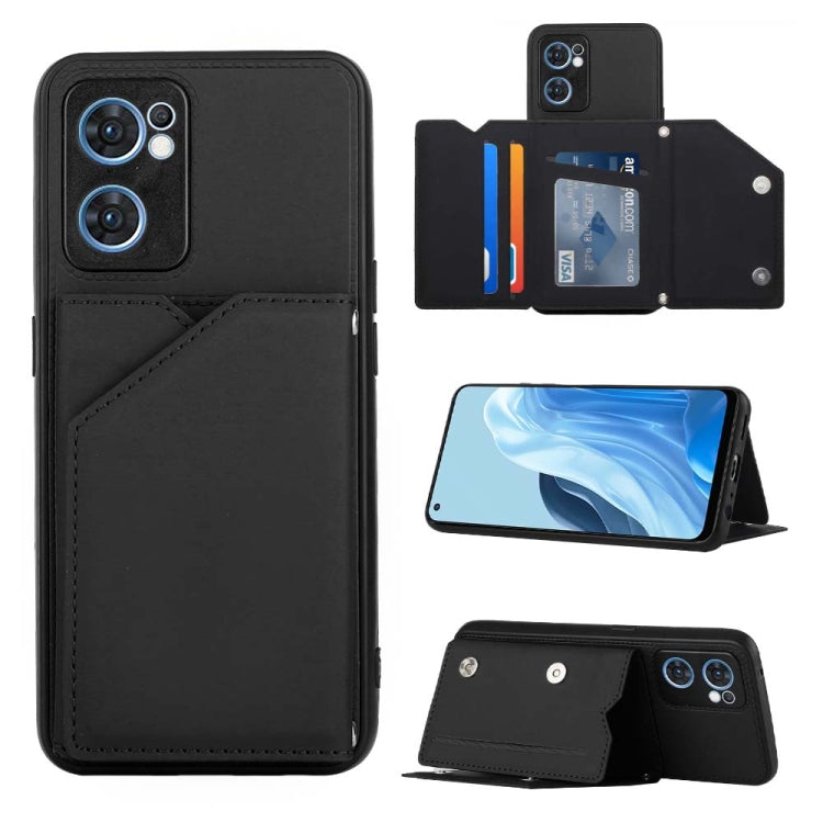 Skin Feel Custodia per telefono PU + TPU + PC, For OPPO Reno7 5G, For OPPO Reno7 Pro 5G, For Xiaomi Redmi Note 11 Pro Global, For Xiaomi Redmi Note 11S/11 4G Global