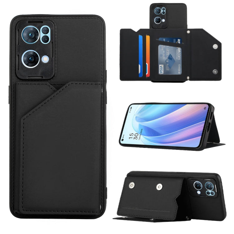 Skin Feel Custodia per telefono PU + TPU + PC, For OPPO Reno7 5G, For OPPO Reno7 Pro 5G, For Xiaomi Redmi Note 11 Pro Global, For Xiaomi Redmi Note 11S/11 4G Global
