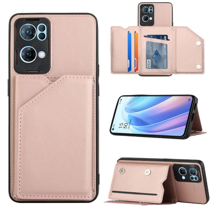 Skin Feel Custodia per telefono PU + TPU + PC, For OPPO Reno7 5G, For OPPO Reno7 Pro 5G, For Xiaomi Redmi Note 11 Pro Global, For Xiaomi Redmi Note 11S/11 4G Global