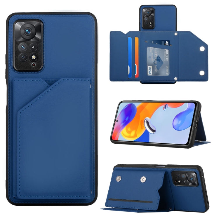 Skin Feel Custodia per telefono PU + TPU + PC, For OPPO Reno7 5G, For OPPO Reno7 Pro 5G, For Xiaomi Redmi Note 11 Pro Global, For Xiaomi Redmi Note 11S/11 4G Global
