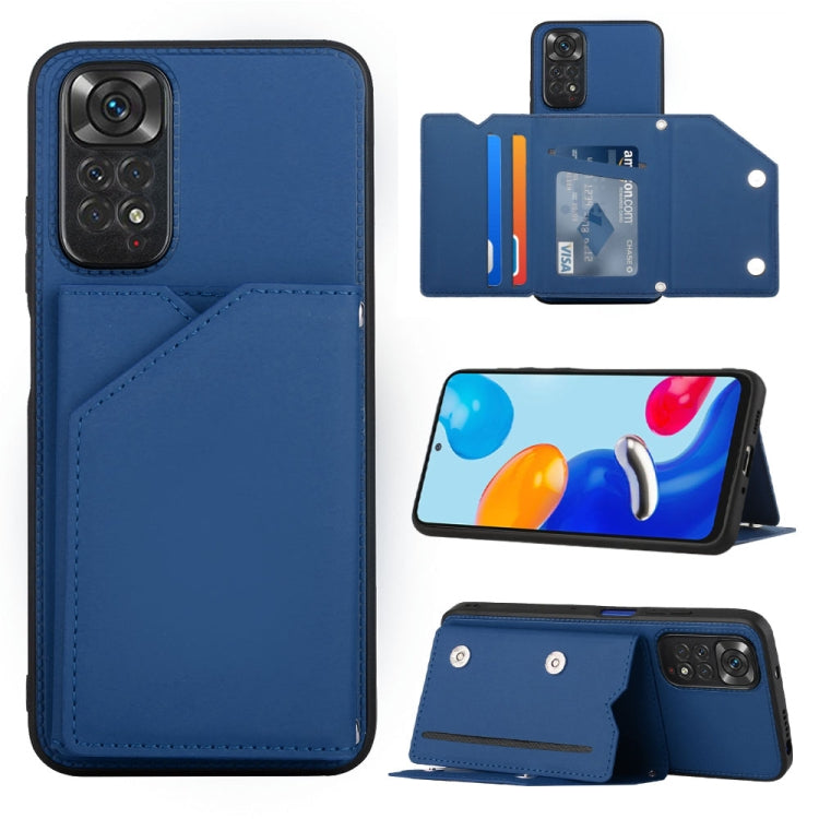 Skin Feel Custodia per telefono PU + TPU + PC, For OPPO Reno7 5G, For OPPO Reno7 Pro 5G, For Xiaomi Redmi Note 11 Pro Global, For Xiaomi Redmi Note 11S/11 4G Global