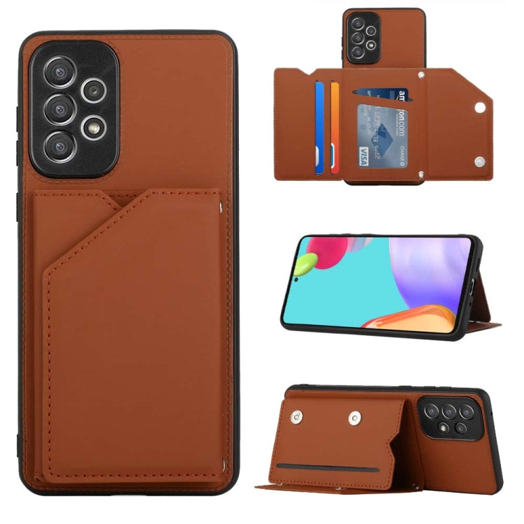 Skin Feel Custodia per telefono PU + TPU + PC, For Samsung Galaxy A73 5G, For Xiaomi 12, For Xiaomi 12 Pro