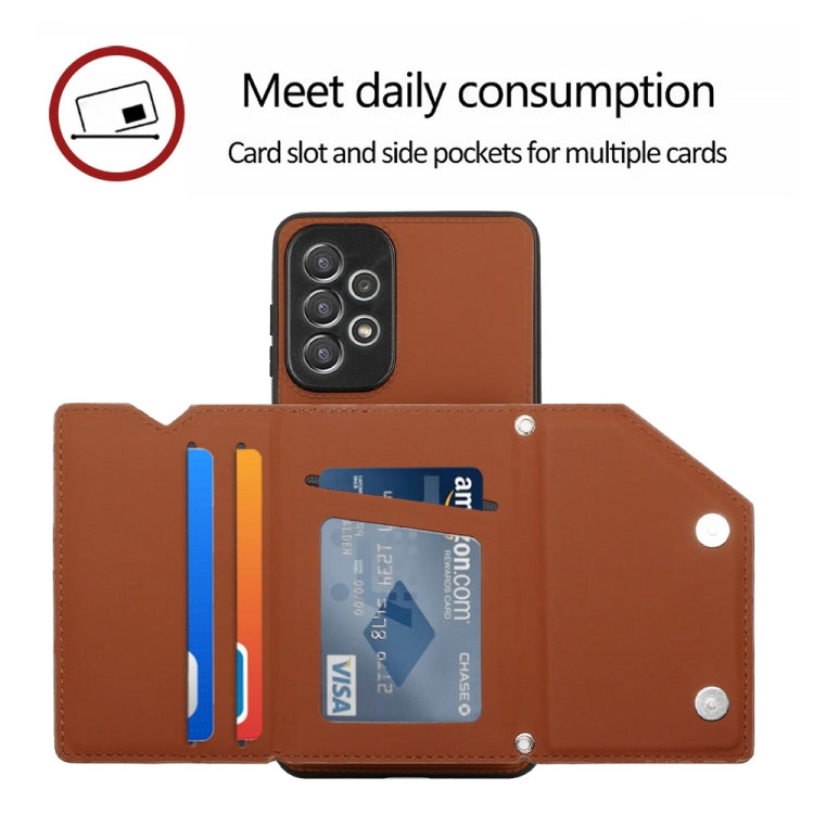 Skin Feel Custodia per telefono PU + TPU + PC, For Samsung Galaxy A73 5G, For Xiaomi 12, For Xiaomi 12 Pro