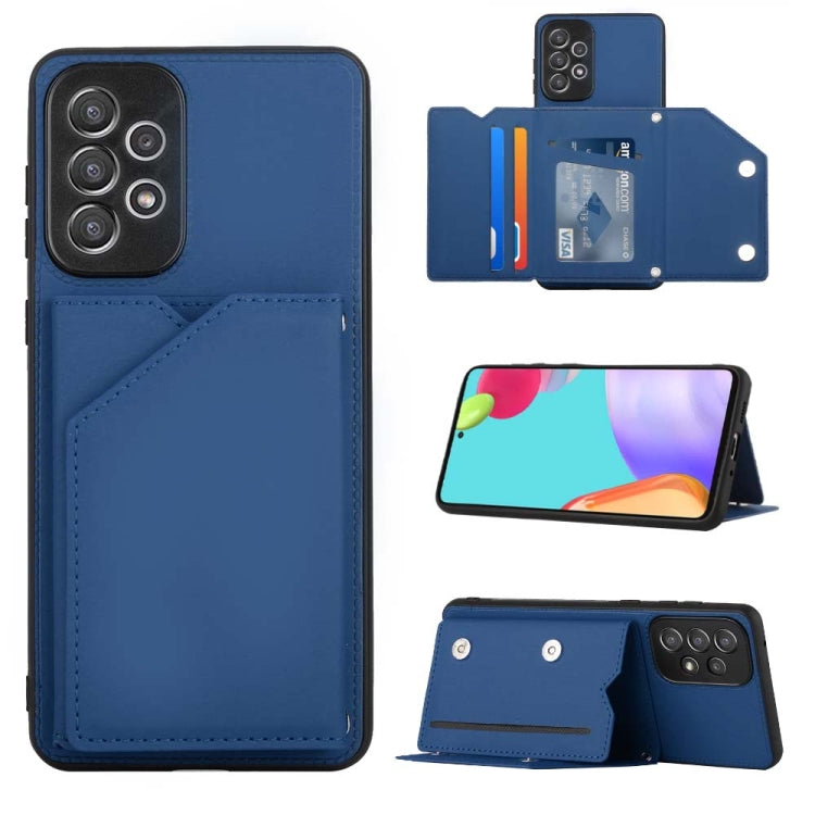 Skin Feel Custodia per telefono PU + TPU + PC, For Samsung Galaxy A73 5G, For Xiaomi 12, For Xiaomi 12 Pro