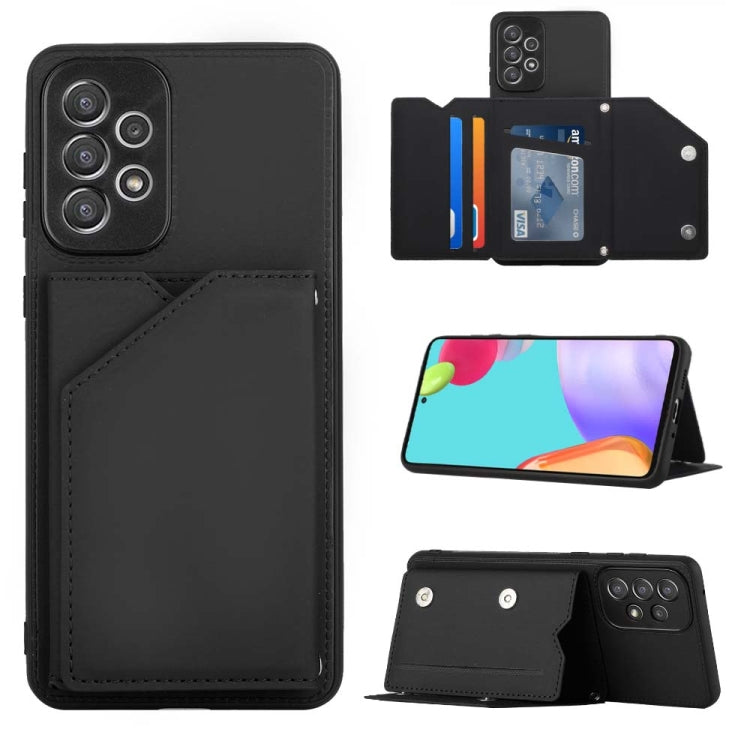Skin Feel Custodia per telefono PU + TPU + PC, For Samsung Galaxy A73 5G, For Xiaomi 12, For Xiaomi 12 Pro
