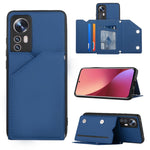 Skin Feel Custodia per telefono PU + TPU + PC, For Samsung Galaxy A73 5G, For Xiaomi 12, For Xiaomi 12 Pro
