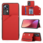 Skin Feel Custodia per telefono PU + TPU + PC, For Samsung Galaxy A73 5G, For Xiaomi 12, For Xiaomi 12 Pro