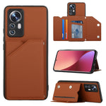 Skin Feel Custodia per telefono PU + TPU + PC, For Samsung Galaxy A73 5G, For Xiaomi 12, For Xiaomi 12 Pro