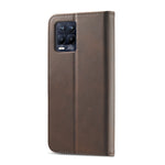 LC.IMEEKE Custodia per cellulare in pelle di vitello, For OPPO Realme 8 5G / Realme 9 5G / Realme Q3 5G / V13 5G / Q3i 5G