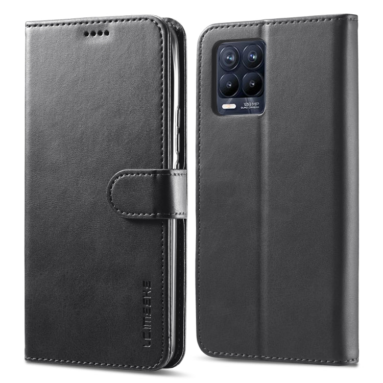LC.IMEEKE Custodia per cellulare in pelle di vitello, For OPPO Realme 8 5G / Realme 9 5G / Realme Q3 5G / V13 5G / Q3i 5G