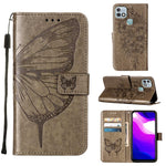 Custodia per telefono in pelle con farfalla goffrata, For Infinix Hot 10i / Smart 5 Pro, For Infinix Hot 11s, For Infinix Hot 11s NFC