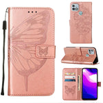 Custodia per telefono in pelle con farfalla goffrata, For Infinix Hot 10i / Smart 5 Pro, For Infinix Hot 11s, For Infinix Hot 11s NFC