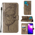 Custodia per telefono in pelle con farfalla goffrata, For Infinix Smart 6, For Infinix Zero X Neo, For Infinix Zero X / Zero X Pro