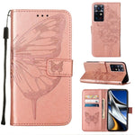 Custodia per telefono in pelle con farfalla goffrata, For Infinix Smart 6, For Infinix Zero X Neo, For Infinix Zero X / Zero X Pro