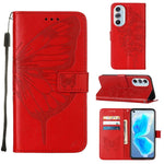 Custodia per telefono in pelle con farfalla goffrata, For Motorola Edge X30, For Motorola Moto G Power 2022, For Motorola Moto G Stylus 5G 2022