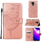 Custodia per telefono in pelle con farfalla goffrata, For Nokia C30, For Nokia G21 / G11, For Nokia G300