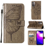 Custodia per telefono in pelle con farfalla goffrata, For Nokia C30, For Nokia G21 / G11, For Nokia G300