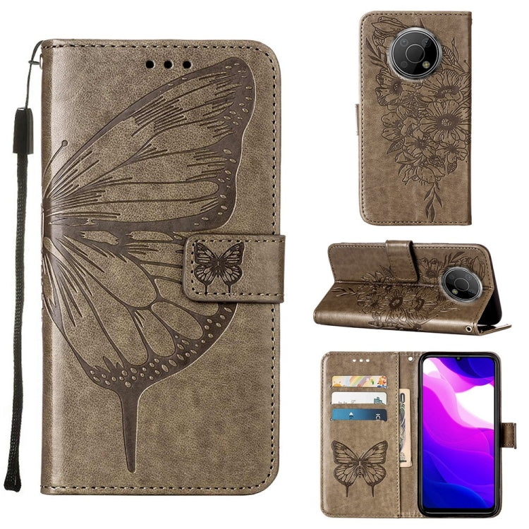 Custodia per telefono in pelle con farfalla goffrata, For Nokia C30, For Nokia G21 / G11, For Nokia G300